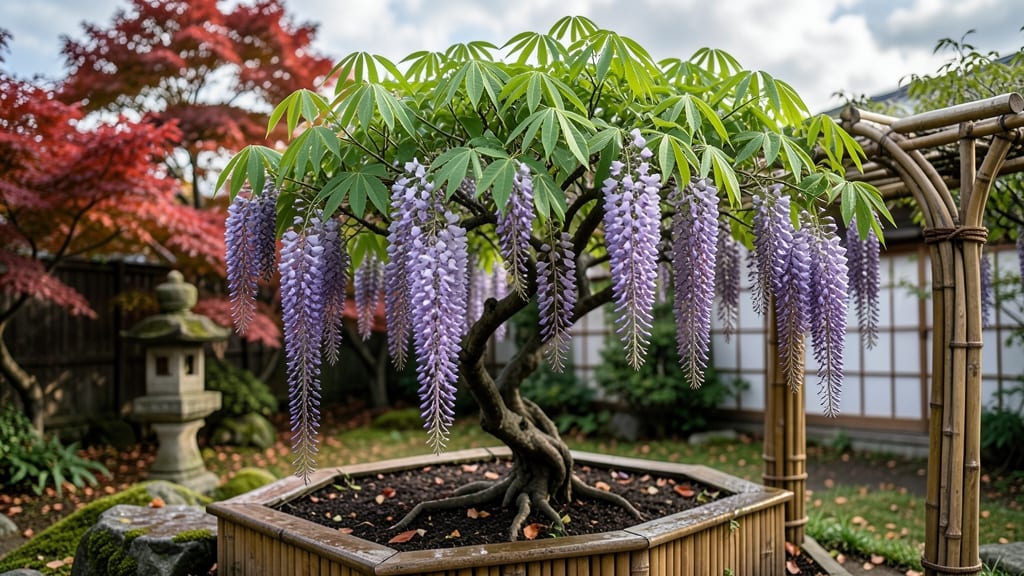 Wisteria in Japanese Gardens: Traditional Uses and Pruning Secrets for Year-Round Bloom