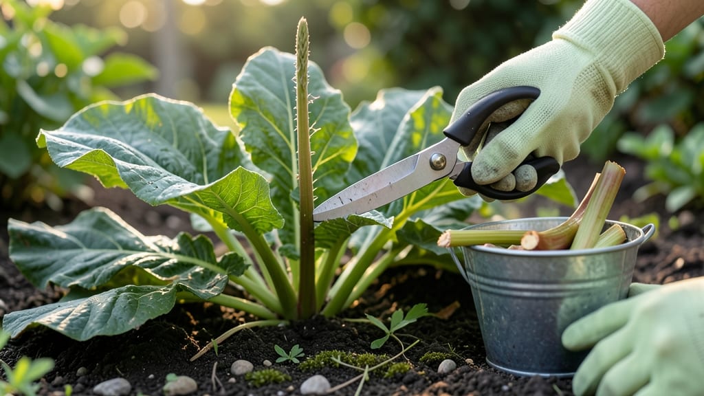Gardeners Should Remove Rhubarb Flower Stalks to Boost Fruit Growth: Why It Directly Affects Harvest Size