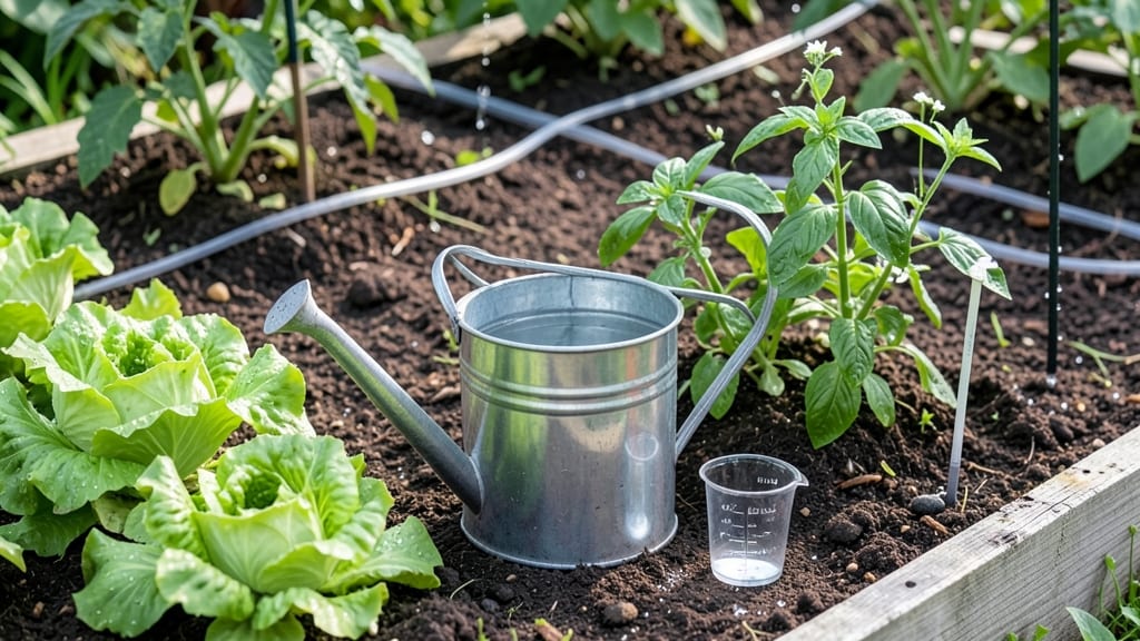 How Much Water Does a Vegetable Garden Need: Daily Rates by Plant Type for Thriving Yields