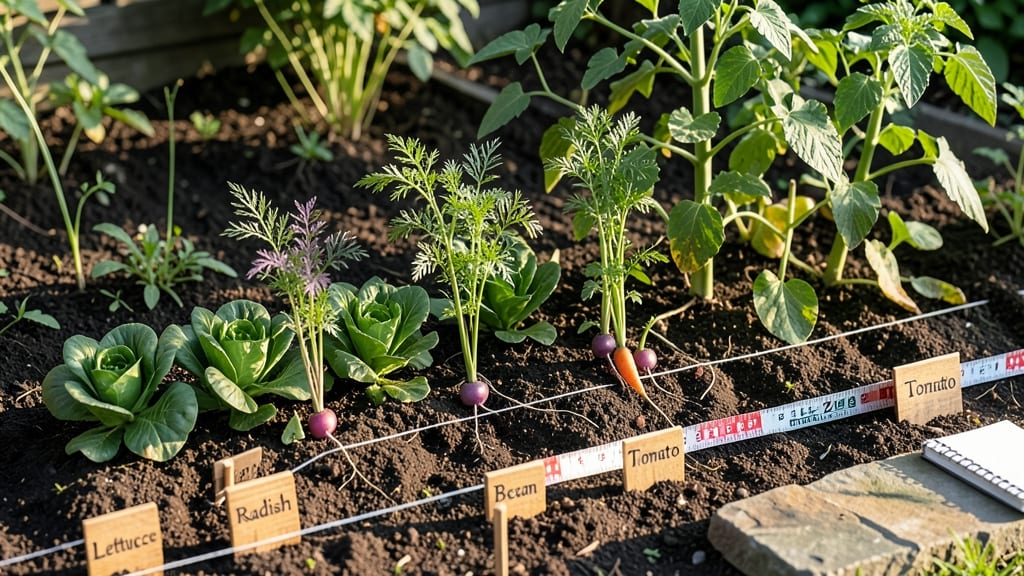 Garden Row Spacing: Exact Inches for 10 Common Vegetables and Yield Impact