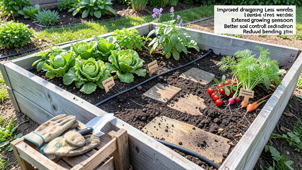 Benefits of Raised Garden Beds: Why Soil Warms Faster and Weeds Grow Less