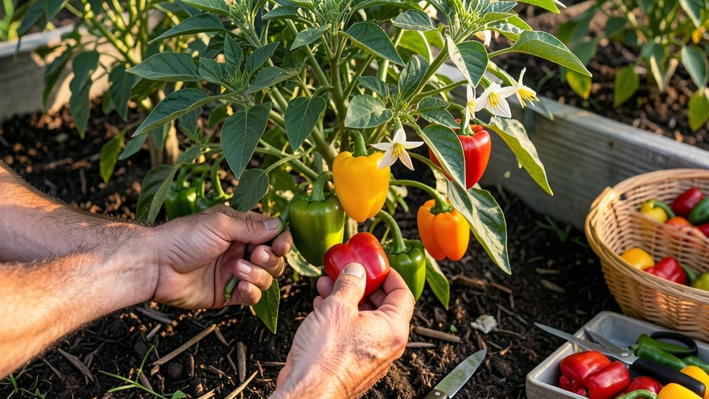 When to Pick Peppers From Garden: Color Shift Guide for Peak Flavor