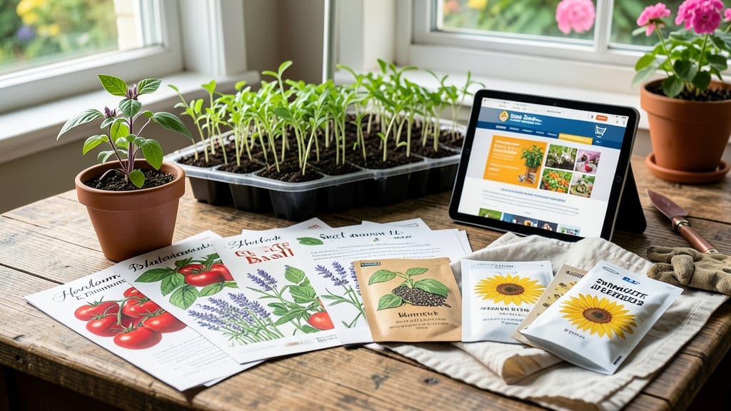 Where to Get Garden Seeds: Trusted Sources for Heirloom and Hybrid Varieties