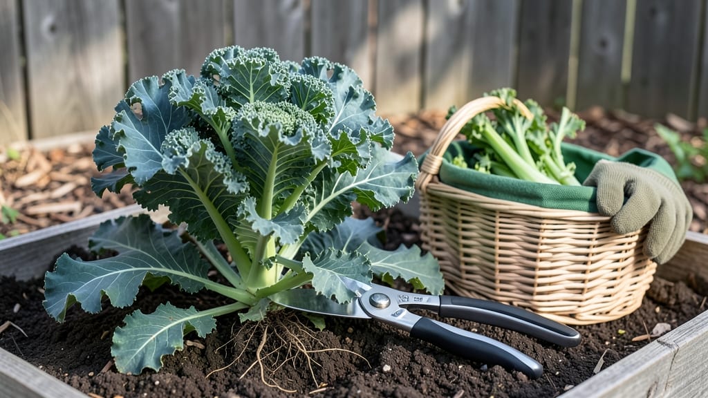 How to Pick Kale From Garden: When Leaves Are Tender and Stems Stay Firm