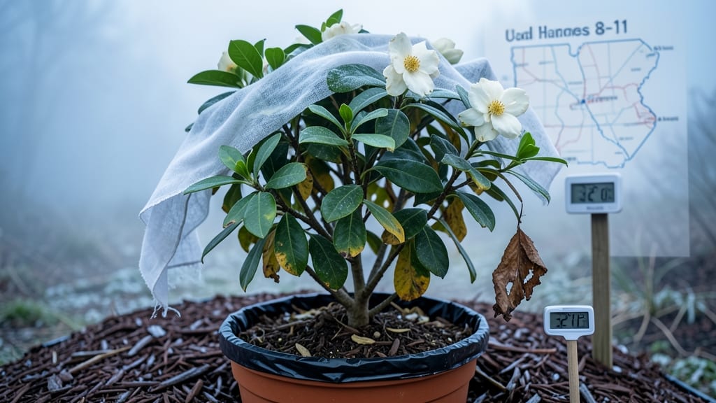 Gardenia Cold Hardiness: USDA Zones, Survival Tips, and Frost Protection Methods