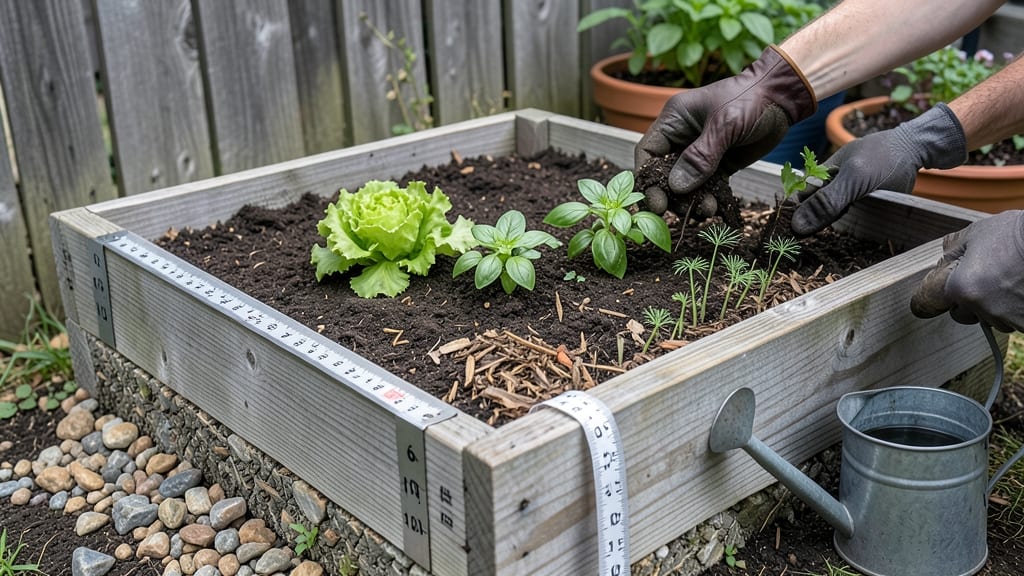 Raised Garden Bed Soil Depth: Exact Measurements by Plant Type for Strong Roots