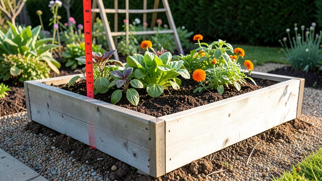 Raised Garden Bed Height: Ideal Dimensions for Root Space and Drainage