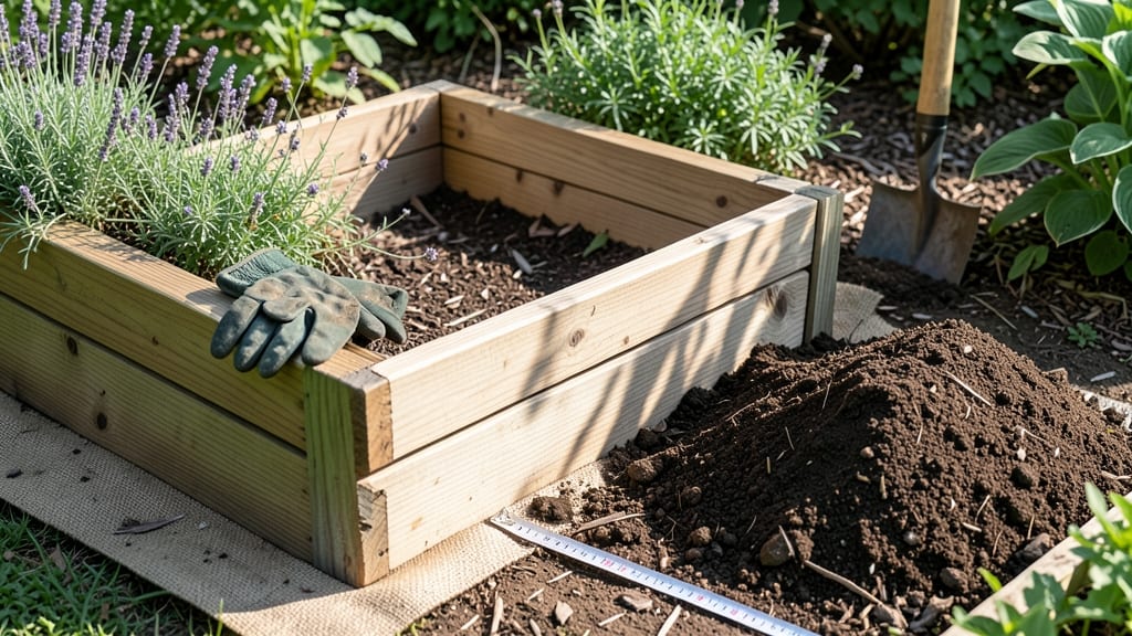 4 X 8 Raised Garden Bed: Cubic Feet of Soil Needed and Top-Fill Tips