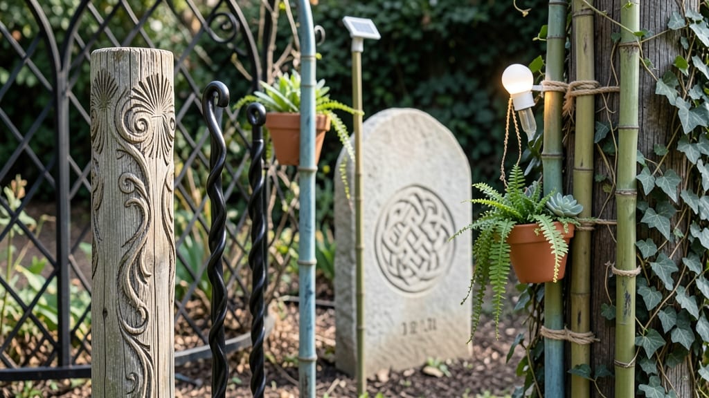 Garden Post Ideas: DIY Materials and Creative Designs for Any Yard