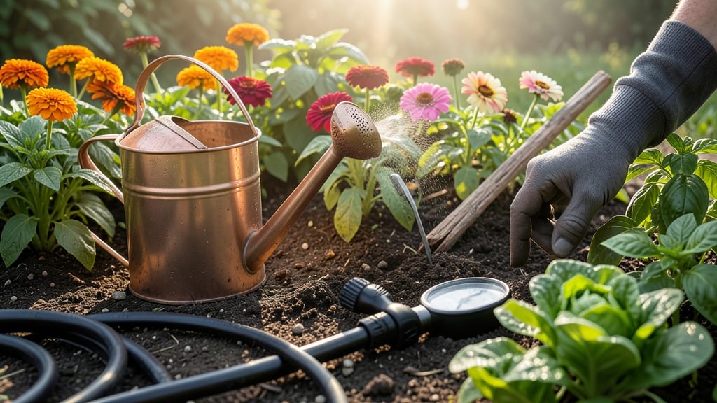 When’s the Best Time to Water a Garden: Morning Secrets for Zero Waste & Stronger Roots