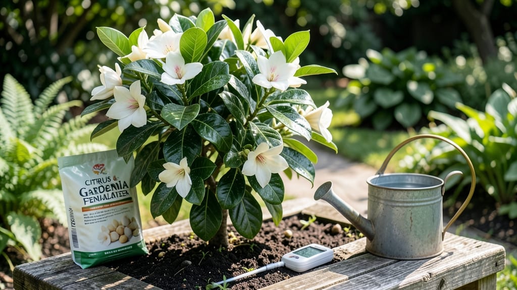 Acid-Based Fertilizer for Gardenias: Boost Blooms with These 3 pH-Tested Ratios