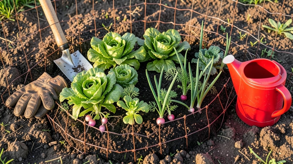 Chicken Wire Vegetable Garden: Build Raised Beds in 30 Minutes