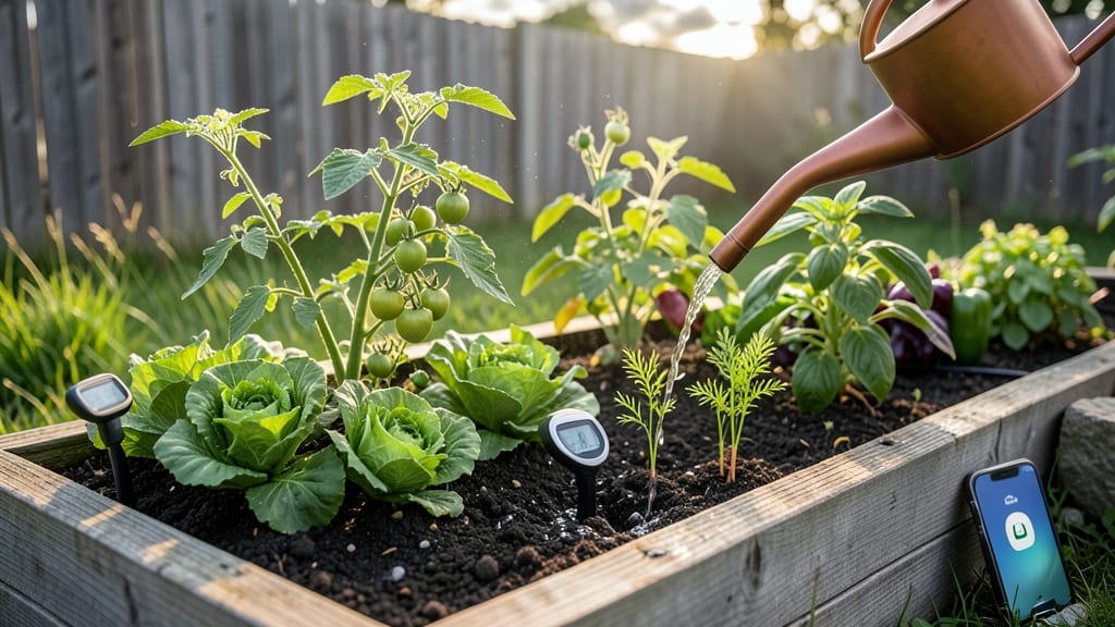 How Often to Water Vegetable Gardens: Soil-Moisture Tests That Prevent Wilting