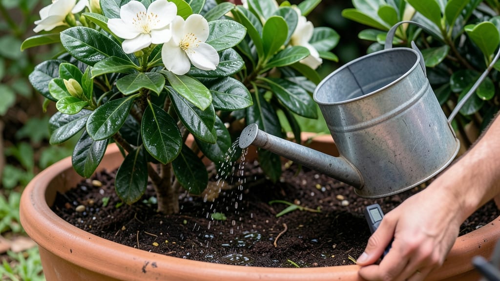 How to Water a Gardenia Plant: Acidic Soil Secrets for Glossy Leaves & Fragrant Blooms