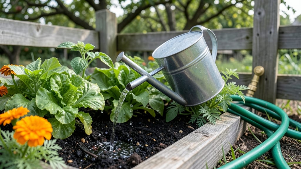 Garden Bed Watering: Precision Scheduling for Drought-Resistant Plants