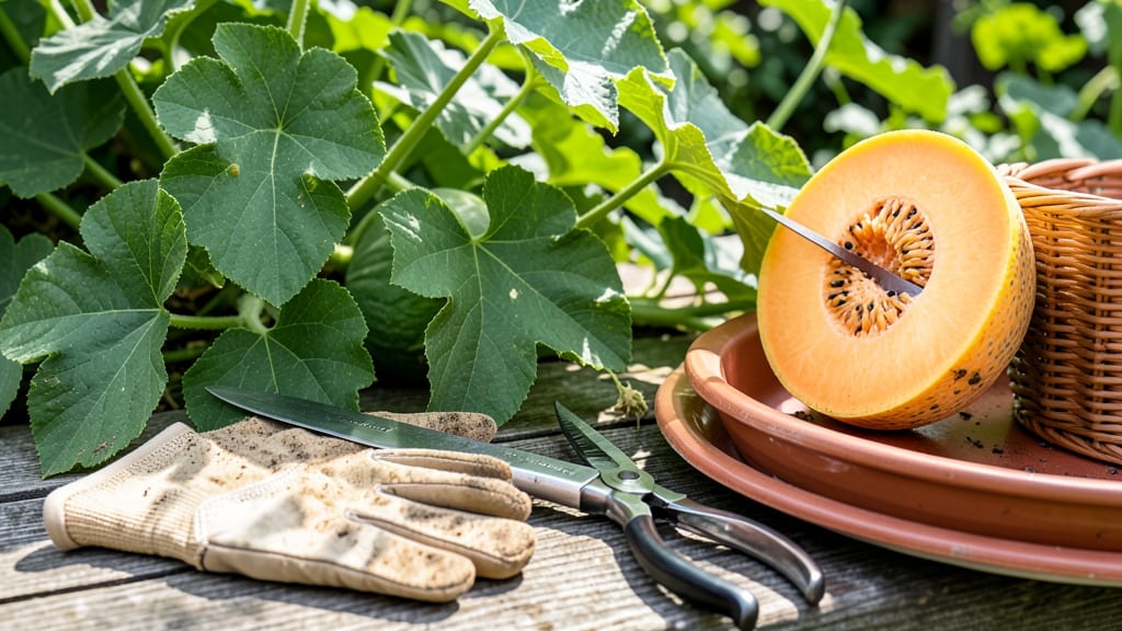 When to Pick Cantaloupe From Your Garden: 3 Unmistakable Ripeness Tests for Peak Flavor