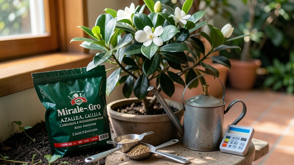 Fertilizer for Gardenias in Pots: Acidic Feeding Schedule for Long-Lasting Blooms