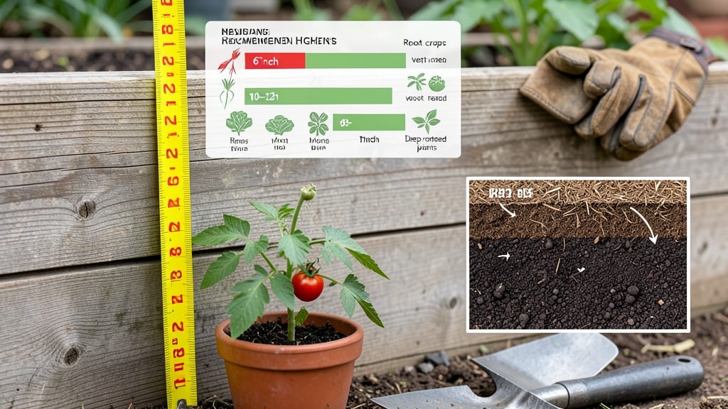 How Tall Does a Raised Garden Bed Need to Be: Exact Height Guidelines for Plant Roots and Accessibility