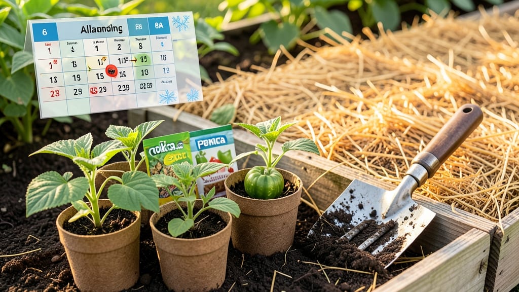 When to Plant Gardens in Alabama: Frost-Free Window by Plant Type