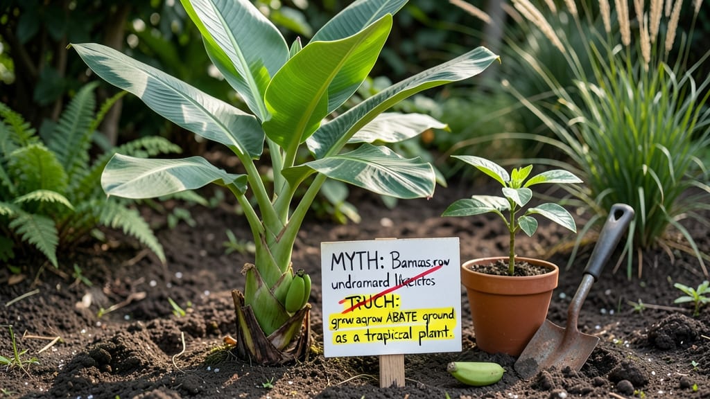 Bananas in Garden Myth: What Science Actually Says About Planting Them