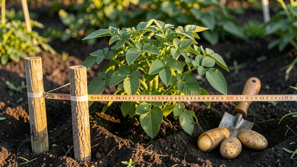 Potato Spacing in Garden: Row Depth and Variety-Specific Math for Higher Yields