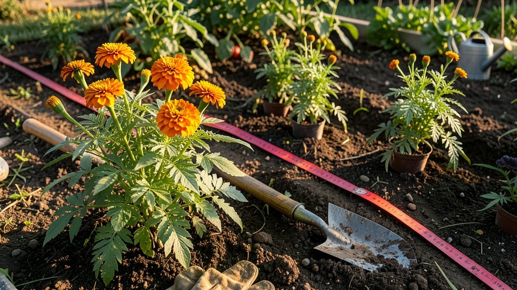 How Many Marigolds to Plant in Vegetable Garden: Spacing Rules for Pest Control and Pollinator Support