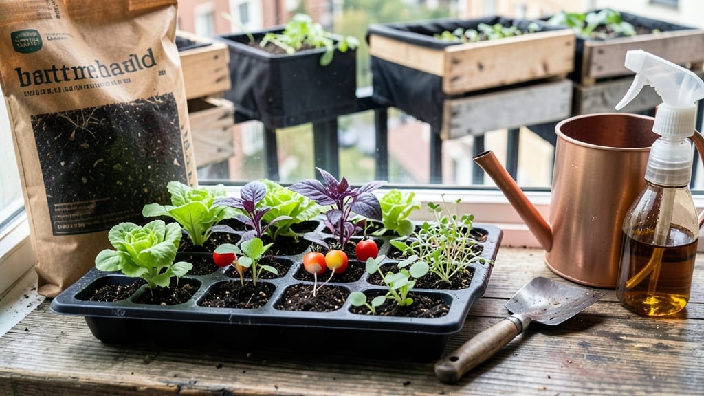 How to Choose Urban Garden Seeds: Fast-Growing Varieties for Small Spaces
