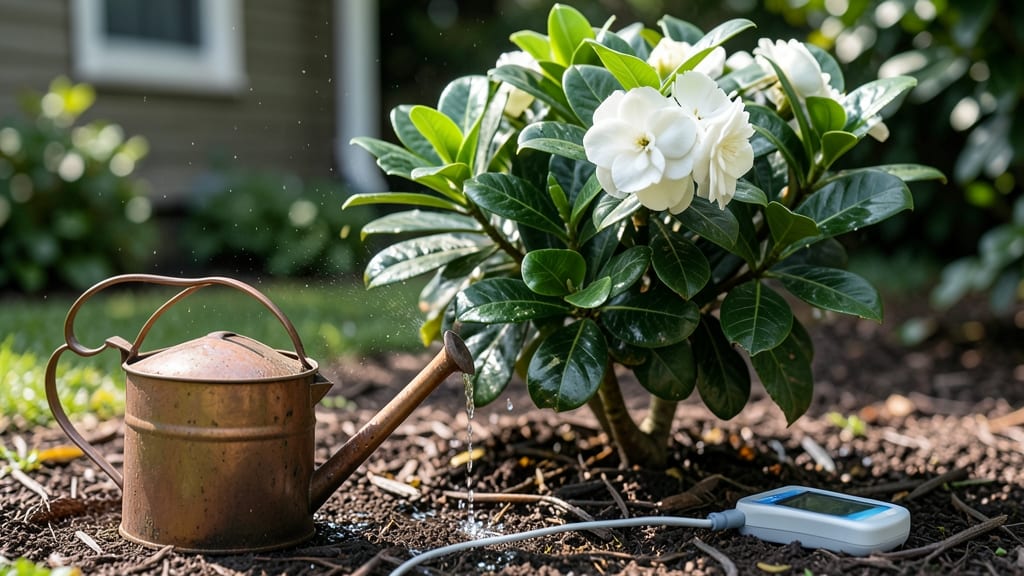 How Much Water Does a Gardenia Plant Need: Soil Test Tricks for Perfect Hydration