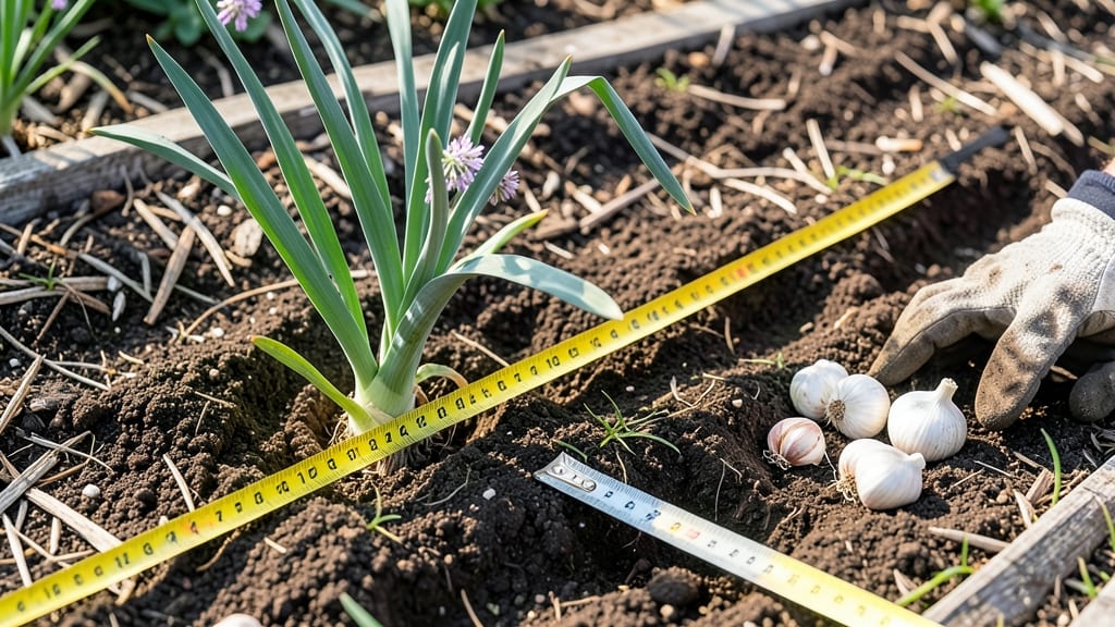 Garlic Spacing in Garden: Proven Planting Math for Maximum Bulbs