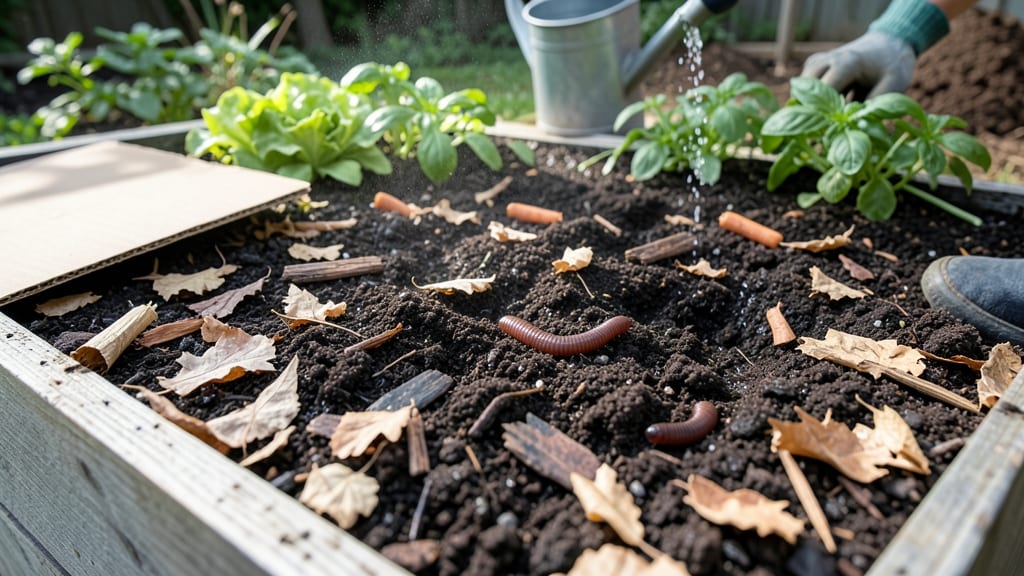 How to Attract Earthworms to Your Garden: 5 Organic Methods and Their Best Times