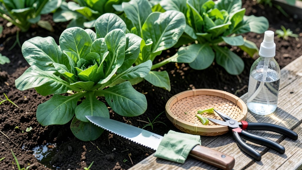 How to Harvest Romaine Lettuce From Garden: When Stems Feel Hollow and Leaves Stay Crisp