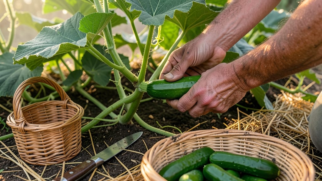 When to Harvest Cucumbers From Garden: 3 Unmistakable Ripeness Tests for Peak Crunch
