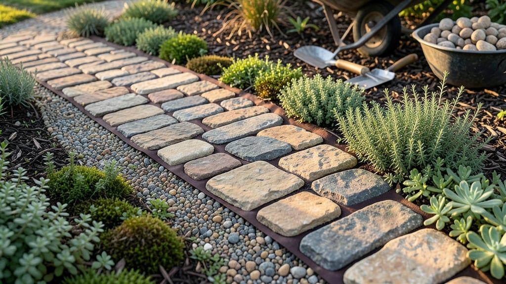 Cobble Garden Edging: 5 Durable Materials and Installation Tips