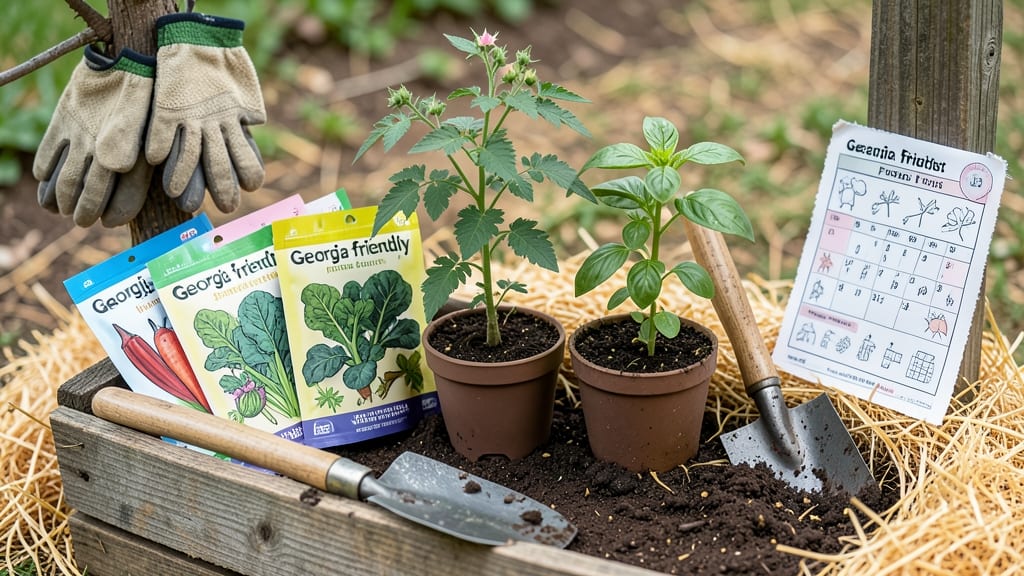 When to Plant a Garden in Georgia: Zone 8A/8B Timeline for Peak Harvests