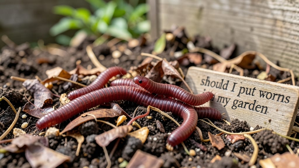 Should I Put Worms in My Garden: Benefits and Potential Risks Explained