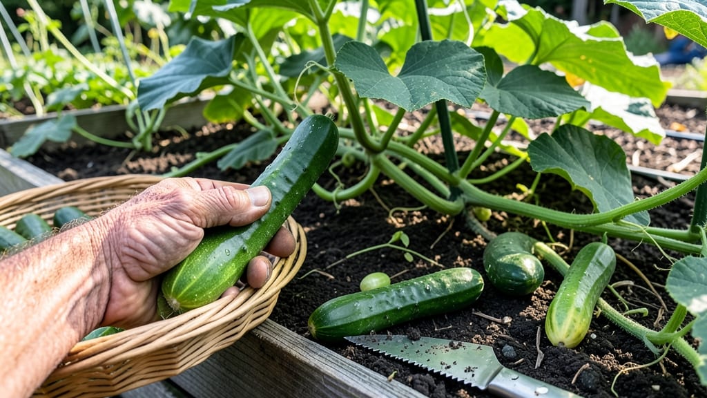 When to Pick Cucumbers From Garden: Size, Color & Texture Tricks for Peak Flavor