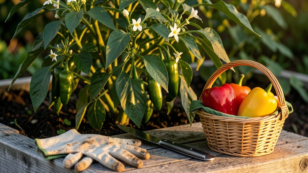 When to Pick Garden Salsa Peppers: Color-Coded Ripeness Chart for Perfect Heat